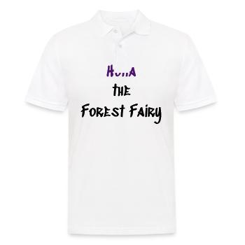 Forest Fairy - Männer Poloshirt - Weiß - Vorne - Kai (181cm)