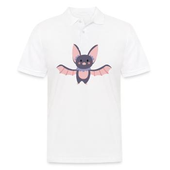 chauve souris - Polo Homme - blanc - Devant - Kai (181cm)
