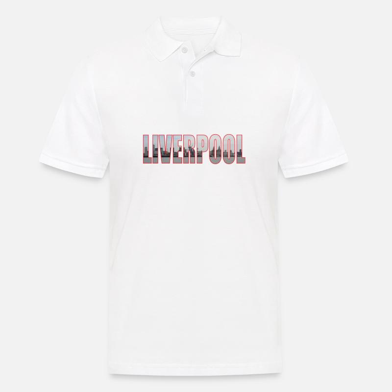 LIVERPOOL UK - Polo da uomo - bianco