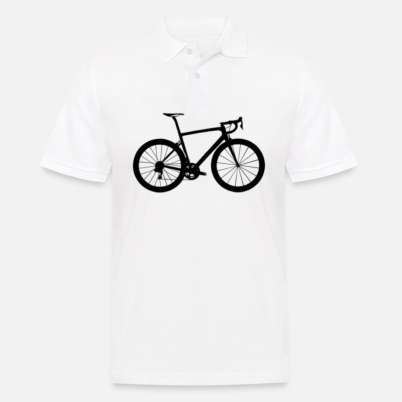 coureur - Polo Homme - blanc