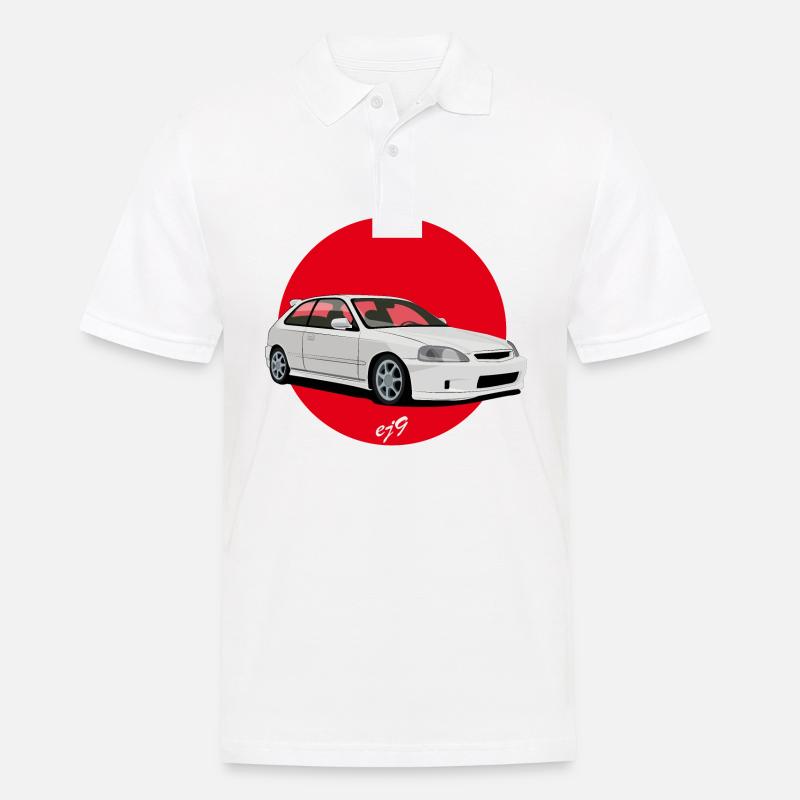 JDM ej9 - Männer Poloshirt - Weiß