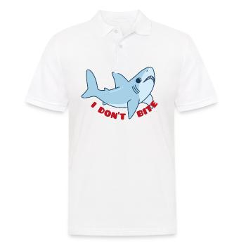 Meerestiere - Männer Poloshirt - Weiß - Vorne - Kai (181cm)