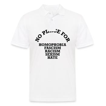 NO PLACE FOR... 3000 - Polo Homme - blanc - Devant - Kai (181cm)