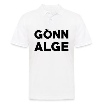Gönn Alge - Männer Poloshirt - Weiß - Vorne - Kai (181cm)