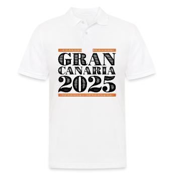 Gran Canaria 2025 - Polo Homme - blanc - Devant - Kai (181cm)