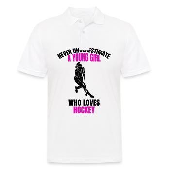 Hockey hockey femmes hockey hockey sur glace filles hockey - Polo Homme - blanc - Devant - Kai (181cm)