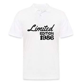 Limited edition 1986 vintage - Polo Homme - blanc - Devant - Kai (181cm)