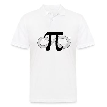 Die Unendlichkeit - Männer Poloshirt - Weiß - Vorne - Kai (181cm)