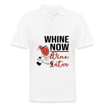 Marathon Runners Running Half Marathon Wine - Men's Polo Shirt - white - Front - Kai (181cm)