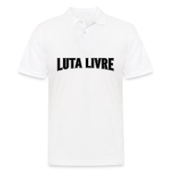 Luta Livre - Men's Polo Shirt - white - Front - Kai (181cm)