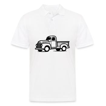 Camion - Polo Homme - blanc - Devant - Kai (181cm)