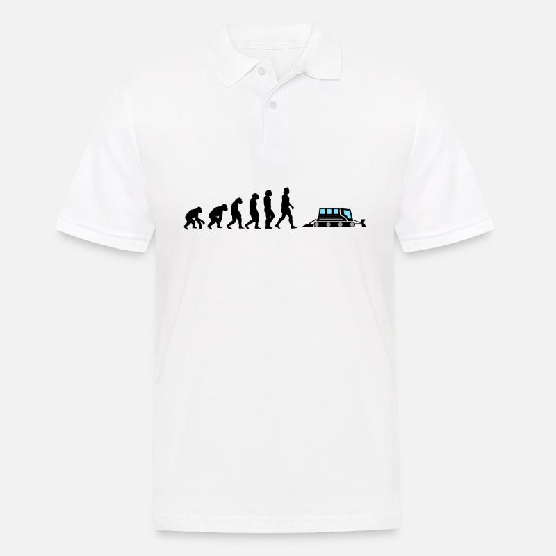 Dameuse noire Dameuse Evolution - Polo Homme - blanc