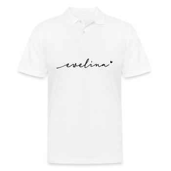 Nom cursif Ewelina - Polo Homme - blanc - Devant - Kai (181cm)