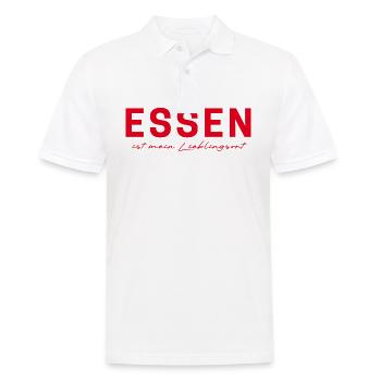 Essen T-Shirt – Ruhrgebiet & Skyline Style - Männer Poloshirt - Weiß - Vorne - Kai (181cm)