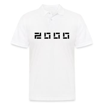 Année de naissance Né(e) - Fabriqué en 2000 - Polo Homme - blanc - Devant - Kai (181cm)