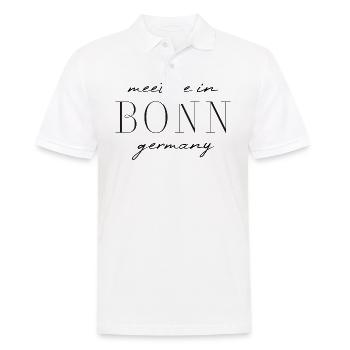 Bonn, Allemagne T-Shirt Design de Style Élégance - Polo Homme - blanc - Devant - Kai (181cm)