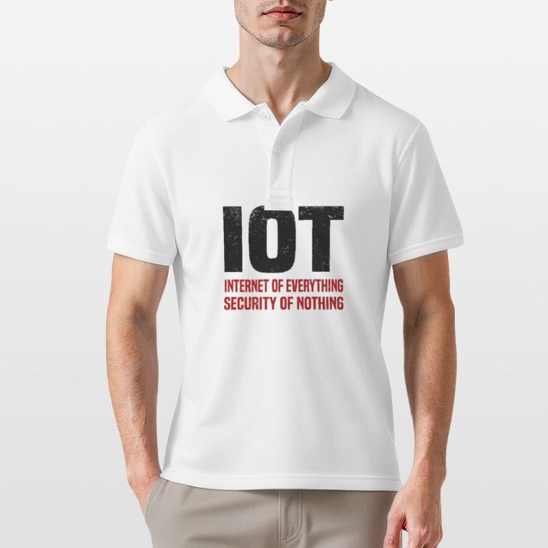Internet Des Objets IOT Programmeur Admin IT Polo Homme