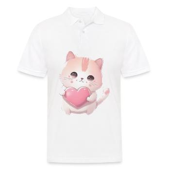 Teddy Bear Cuddly Toy Toy Sleep T-shirt - Polo Homme - blanc - Devant - Kai (181cm)