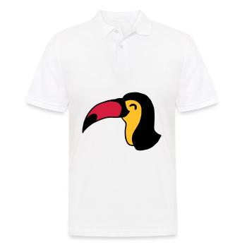 Toucan Toucan Tucan Oiseau - Polo Homme - blanc - Devant - Kai (181cm)