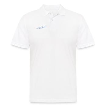 ich bin eine Kriegerin - Männer Poloshirt - Weiß - Vorne - Kai (181cm)