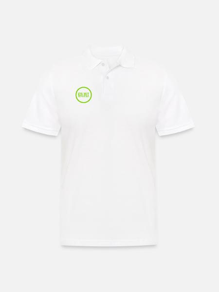 alles okay - Männer Poloshirt - Weiß
