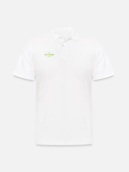 ich bin ein Musterknabe - Männer Poloshirt - Weiß