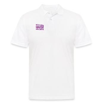 noch grün hinter den Ohren - Männer Poloshirt - Weiß - Vorne - Kai (181cm)