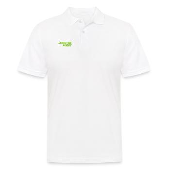 Posteingang - Männer Poloshirt - Weiß - Vorne - Kai (181cm)