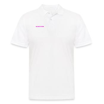 imponierend - Männer Poloshirt - Weiß - Vorne - Kai (181cm)
