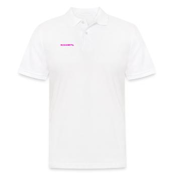ich befinde mich im Jammertal - Männer Poloshirt - Weiß - Vorne - Kai (181cm)