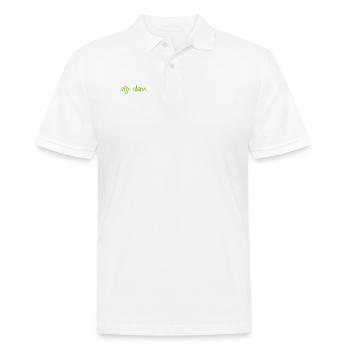 auf geht es - Männer Poloshirt - Weiß - Vorne - Kai (181cm)