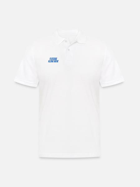 ich bin so fleißig - Männer Poloshirt - Weiß