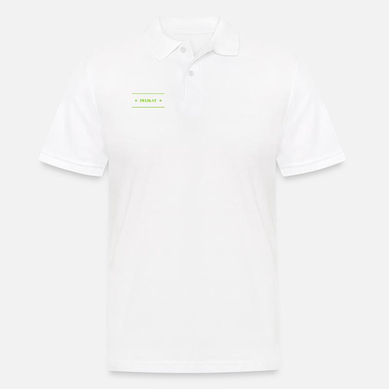 ich bin Feinkost - Männer Poloshirt - Weiß
