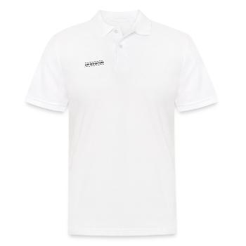 in der Freiheit - Männer Poloshirt - Weiß - Vorne - Kai (181cm)