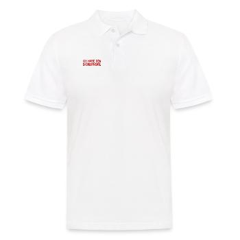 ich habe Zugang - Männer Poloshirt - Weiß - Vorne - Kai (181cm)