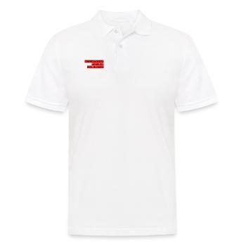 meine Mutter hat einiges falsch gemacht - Männer Poloshirt - Weiß - Vorne - Kai (181cm)