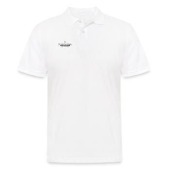 Ok, ich mache meine Hausaufgaben - Männer Poloshirt - Weiß - Vorne - Kai (181cm)