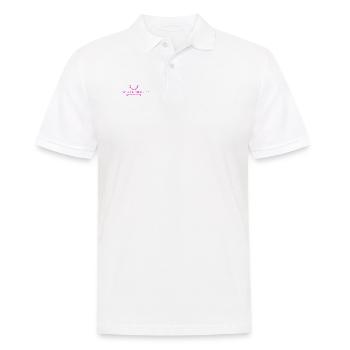 ist euch das nicht peinlich? - Männer Poloshirt - Weiß - Vorne - Kai (181cm)