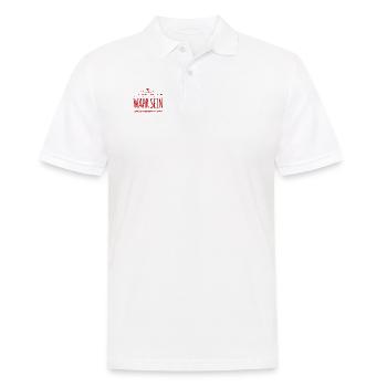 es ist nicht zu glauben - Männer Poloshirt - Weiß - Vorne - Kai (181cm)