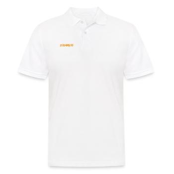 ich spüre keine Scham - Männer Poloshirt - Weiß - Vorne - Kai (181cm)