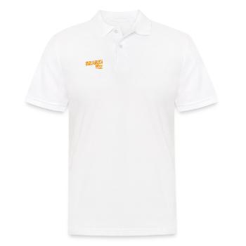 unglaublich heiss - Männer Poloshirt - Weiß - Vorne - Kai (181cm)