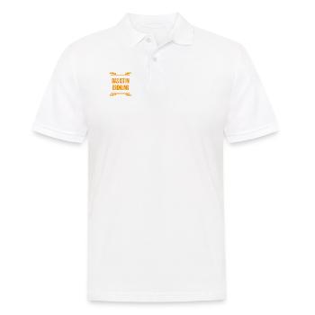 kein Problem - Männer Poloshirt - Weiß - Vorne - Kai (181cm)