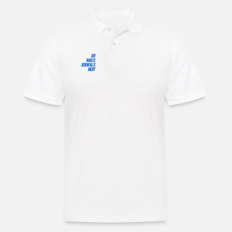 es waren die anderen - Männer Poloshirt - Weiß