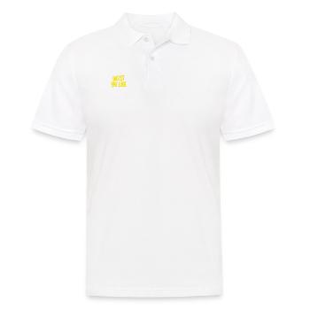 das ist eine Lüge - Männer Poloshirt - Weiß - Vorne - Kai (181cm)