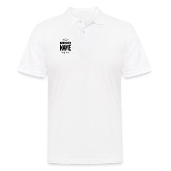 Toller Name - Männer Poloshirt - Weiß - Vorne - Kai (181cm)