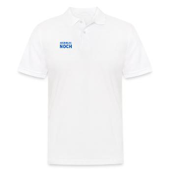 einen Augenblick bitte - Männer Poloshirt - Weiß - Vorne - Kai (181cm)