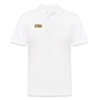 Trauer ist wundervoll - Männer Poloshirt - Weiß - Vorne - Kai (181cm)