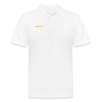 ich fühle mich wie eine Prinzessin - Männer Poloshirt - Weiß - Vorne - Kai (181cm)