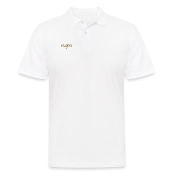 so sieht ein Reaper aus - Männer Poloshirt - Weiß - Vorne - Kai (181cm)
