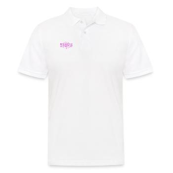 mein Bart hat einen schlechten Tag - Männer Poloshirt - Weiß - Vorne - Kai (181cm)